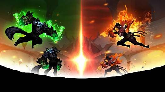 Descarga Shadow War: Idle RPG Survival MOD APK con Menú, Dinero, velocidad y compra gratuita para Android 5