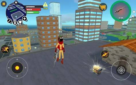 Descarga Stickman Superhero MOD APK con Todos los artículos Desbloqueados para Android Gratis 2
