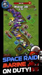 Descarga Super Marine Defense MOD APK con Menú, Multiplicador de daño y Modo Dios para Android Gratis 3