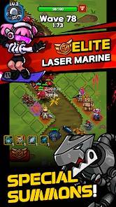 Descarga Super Marine Defense MOD APK con Menú, Multiplicador de daño y Modo Dios para Android Gratis 4