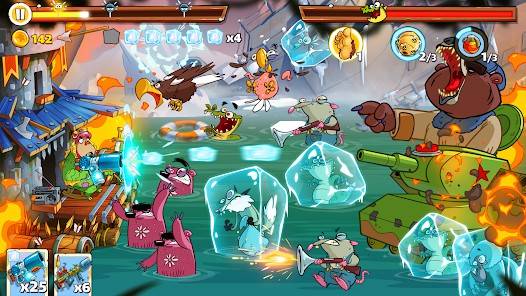 Descarga Swamp Attack 2 MOD APK con Dinero Infinito para Android Gratis 3