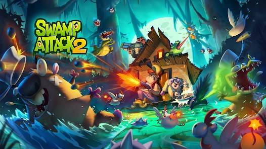 Descarga Swamp Attack 2 MOD APK con Dinero Infinito para Android Gratis