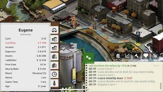 Descarga Timeflow Business Tycoon MOD APK con Compras gratis para Android 6