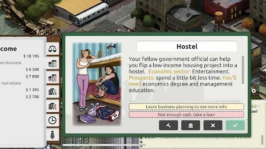 Descarga Timeflow Business Tycoon MOD APK con Compras gratis para Android 8