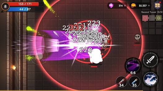 Descarga Tower And Swords MOD APK con Multiplicador de daño y Modo Dios para Android Gratis 2