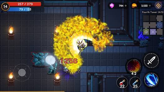 Descarga Tower And Swords MOD APK con Multiplicador de daño y Modo Dios para Android Gratis 4