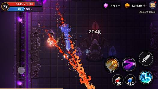 Descarga Tower And Swords MOD APK con Multiplicador de daño y Modo Dios para Android Gratis 