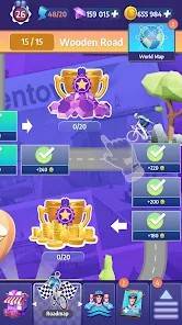 Descarga Tour de France Cycling Legends MOD APK con Menú y Velocidad del juego para Android Gratis 6