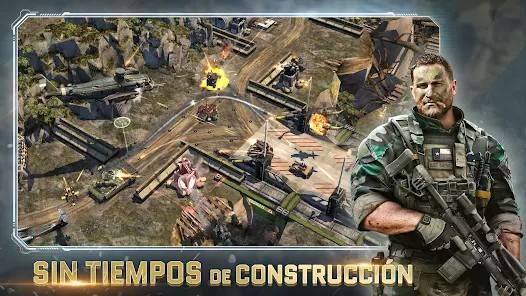 Descarga War Commander MOD APK con Modo Dios y eliminar enemigo para Android Gratis 3