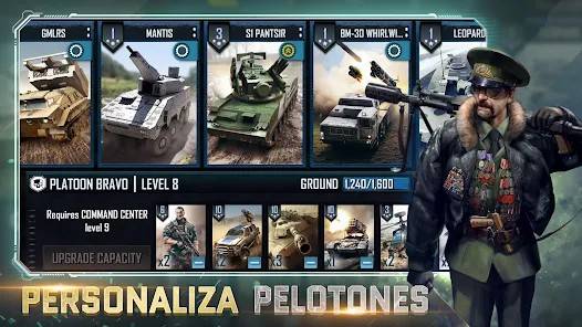 Descarga War Commander MOD APK con Modo Dios y eliminar enemigo para Android Gratis 5
