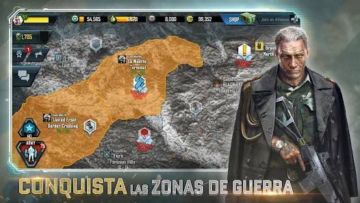 Descarga War Commander MOD APK con Modo Dios y eliminar enemigo para Android Gratis 6