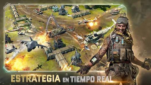 Descarga War Commander MOD APK con Modo Dios y eliminar enemigo para Android Gratis 