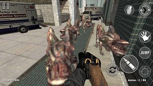 Descarga Zombie Monsters 5 MOD APK con Munición y Modo Dios para Android Gratis 6