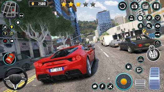 Descarga Open World Car Driving MOD APK con todos los coches y ropa Desbloqueados para Android Gratis 4