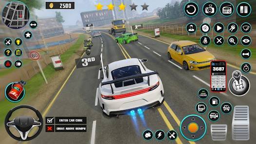 Descarga Open World Car Driving MOD APK con todos los coches y ropa Desbloqueados para Android Gratis 6