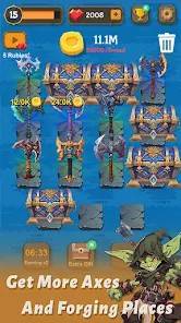 Descarga Merge Axe MOD APK con Dinero Infinito para Android Gratis 5
