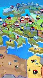 Descarga Country Balls: State Takeover MOD APK con Oro y Diamantes Infinitos para Android Gratis 5