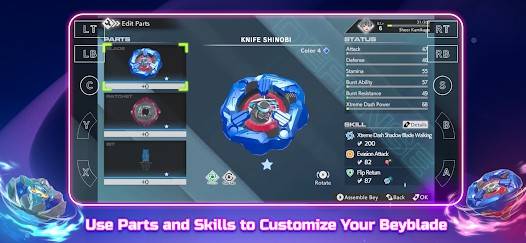 Descarga BEYBLADE X XONE APK Juego desbloqueado para Android Gratis 