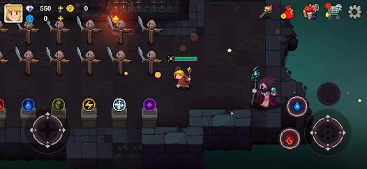 Descarga Elemental World MOD APK con Menú, Dinero y Enemigos Tontos para Android Gratis 4