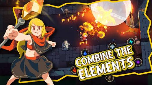 Descarga Elemental World MOD APK con Menú, Dinero y Enemigos Tontos para Android Gratis 10