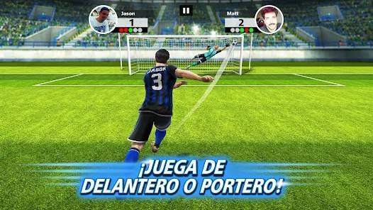 Descarga Football Strike MOD APK con Siempre Anota y Estúpidos Enemigos para Android Gratis 2