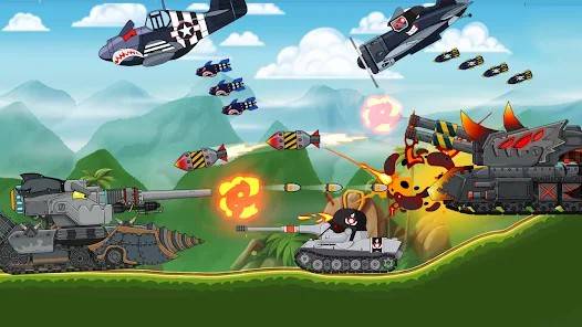 Descarga Tank Combat MOD APK con Menú, Dinero y Modo Dios para Android Gratis 5